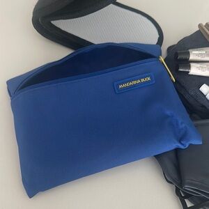Mandarina Buck Turkish Airlines Amenity Kit with Blue Travel Pouch